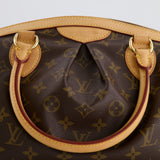 Louis Vuitton Brown Monogram Canvas Tivoli Bag with Gold Hardware