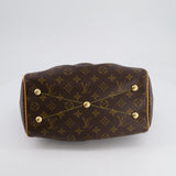 Louis Vuitton Brown Monogram Canvas Tivoli Bag with Gold Hardware