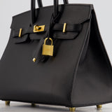 *HOLY GRAIL* Hermès Birkin 25cm Sellier Bag in Noir Epsom Leather with Gold Hardware