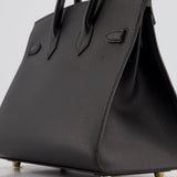 *HOLY GRAIL* Hermès Birkin 25cm Sellier Bag in Noir Epsom Leather with Gold Hardware