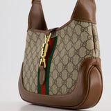 Gucci Brown Monogram Jackie 1961 Small Shoulder Bag RRP £2420