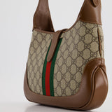 Gucci Brown Monogram Jackie 1961 Small Shoulder Bag RRP £2420