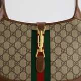 Gucci Brown Monogram Jackie 1961 Small Shoulder Bag RRP £2420