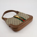 Gucci Brown Monogram Jackie 1961 Small Shoulder Bag RRP £2420