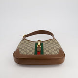 Gucci Brown Monogram Jackie 1961 Small Shoulder Bag RRP £2420