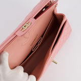 Chanel Pink Medium Double Flap Bag in Lambskin Leather with Gold Hardware RRP £8,850