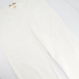 Loro Piana White Denim Wide Leg Trousers Size IT 38 (UK 6)