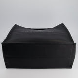 Christian Dior Black Large Book Tote in Calfskin Leather