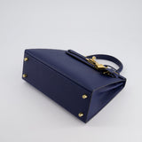 *HOLY GRAIL* Hermès Kelly 25cm Sellier Bag Bleu Navy Epsom Leather with Gold Hardware