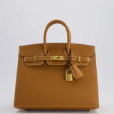 *HOLY GRAIL* Hermès Birkin Sellier 25cm in Gold Epsom Leather with Gold Hardware