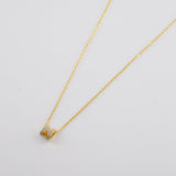 Hermès Mini Pop H Pendant in Marron Glacé with Gold Plated Hardware RPP £395