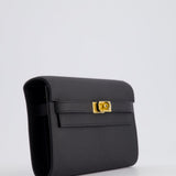 Hermès Kelly To Go Bag in Black Epsom Leather with Gold Hardware