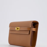 Hermès Kelly To Go Bag in Gold Evercolour Leather with Gold Hardware