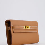 Hermès Kelly To Go Bag in Gold Evercolour Leather with Gold Hardware