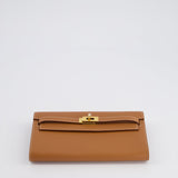 Hermès Kelly To Go Bag in Gold Evercolour Leather with Gold Hardware