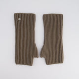 Hermès Beige Knitted Mittens Size M