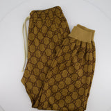 Gucci Brown GG Monogram Joggers Size XXS (UK 4)