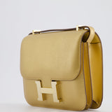 Hermès Constance 18 III Miroir Doré Bag in Chevre Chamkila Leather with Permabrass Hardware