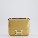 Hermès Constance 18 III Miroir Doré Bag in Chevre Chamkila Leather with Permabrass Hardware