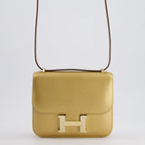 Hermès Constance 18 III Miroir Doré Bag in Chevre Chamkila Leather with Permabrass Hardware