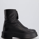 The Row Black Platform Zip Boots Size EU 40