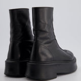 The Row Black Platform Zip Boots Size EU 40