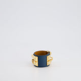 Hermes Bleu Colvert Collier de Chien Bracelet RRP £1150