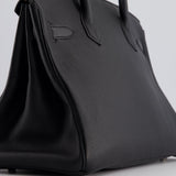 Hermès Black Birkin 30cm Bag in Togo Leather with Palladium Hardware