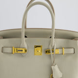 Hermès Birkin 30cm Bag in Beton Togo Leather with Palladium Hardware