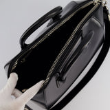 Givenchy Black Antigona Tote Bag with Silver Hardware