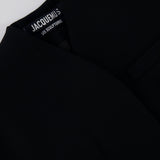 Jacquemus Black Les Sculptures Tailored Long Sleeve Coat FR 32 (UK 4)