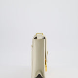 Christian Dior Ivory 30 Montaigne Shoulder Bag in Smooth Calfskin with Gold Hardware RRP £3,000