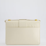 Christian Dior Ivory 30 Montaigne Shoulder Bag in Smooth Calfskin with Gold Hardware RRP £3,000