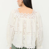 Loeffler Randall - Pauline Embroidered Lace Blouse