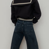 FRAME - The Varsity Jacket -- Navy Multi