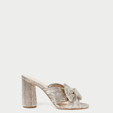 Roeffler Randall - Penny Champagne Pleated Bow Heel