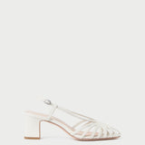 Loeffler Randall - Priscilla Cream Heeled Sandal