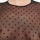 WARDROBE.NYC - Polka Dot Bodysuit