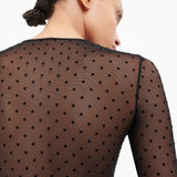 WARDROBE.NYC - Polka Dot Bodysuit