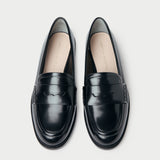 Roeffler Randall - Rachel Black Leather Loafer