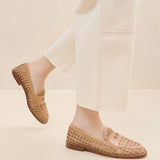 Roeffler Randall - Rachel Natural Raffia Loafer