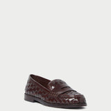 Roeffler Randall - Rachel Espresso Woven Loafer