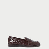 Roeffler Randall - Rachel Espresso Woven Loafer