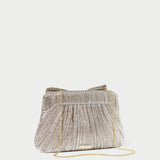 Roeffler Randall - Rayne Champagne Bow Clutch