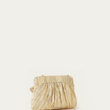 Roeffler Randall - Rayne Gold Bow Clutch