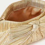 Roeffler Randall - Rayne Gold Bow Clutch