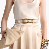 Altuzarra - Vintage Brass Buckle Belt