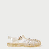 Roeffler Randall - Rhys Champagne Glitter Jelly Sandal