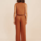 Posse - NANCY TROUSER - CHESTNUT