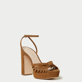 Roeffler Randall - Rivka Cacao Knot Platform Sandal